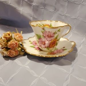 **HP**ROSINA Teacup & Saucer #5399 Daisy